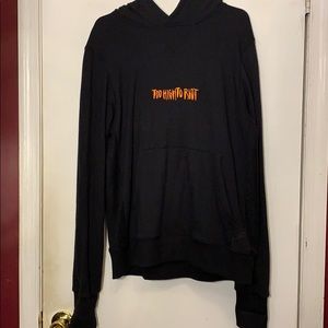 “TOO HIGH TO RIOT” Men’s Hoodie Size Small
